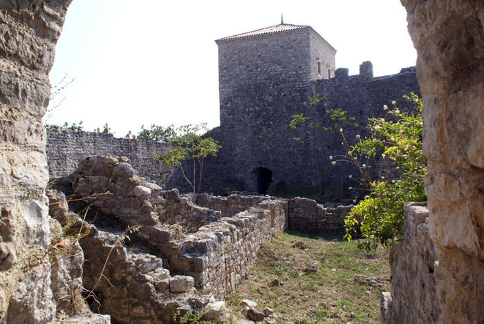 В крепости Улцинь, Черногория