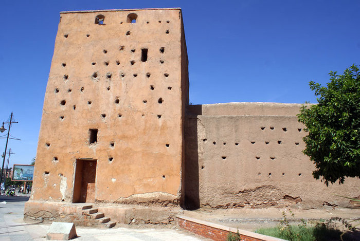 Глинобитная крепость Марракеш, Марокко