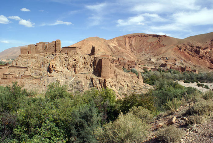Горы и замки Бульман, Марокко