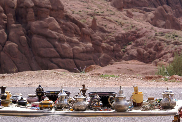 Стол с сувенирами Бульман, Марокко
