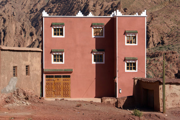 Розовый дом Бульман, Марокко