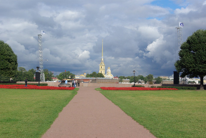 Стрелка Васильевского Санкт-Петербург, Россия