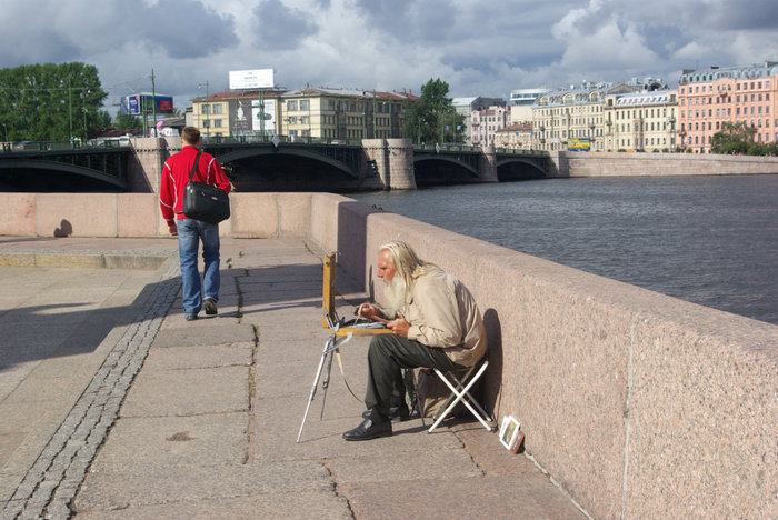 Стрелка Васильевского Санкт-Петербург, Россия