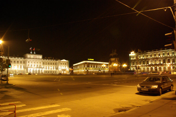 Ночной Питер Санкт-Петербург, Россия
