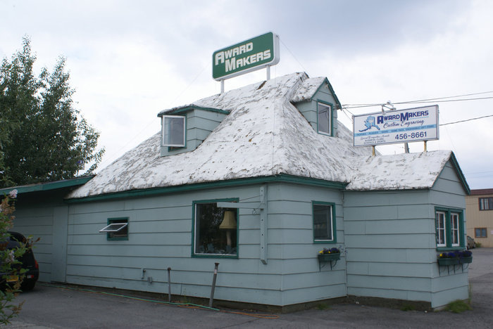 Заснеженная крыша Штат Аляска, CША