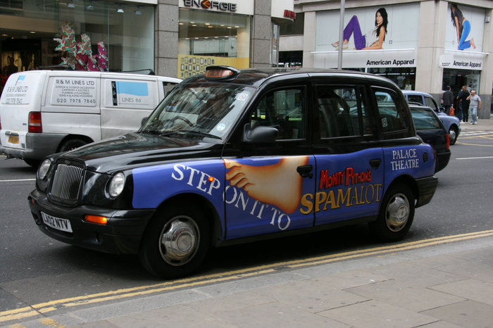 такси-кэб Лондон, Великобритания