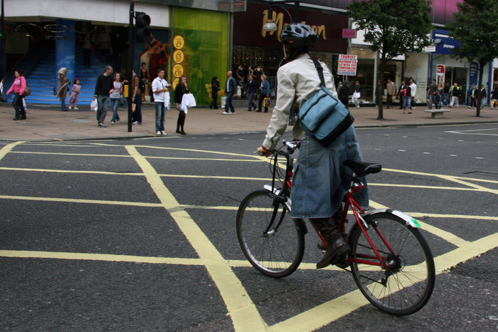 велосипедистка Лондон, Великобритания