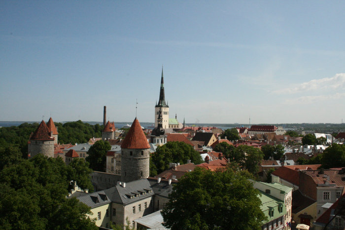 панорама Таллина Таллин, Эстония