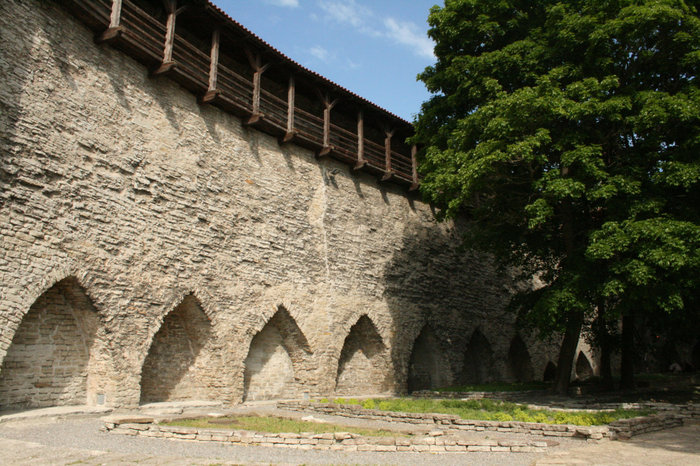 стены Старого города Таллин, Эстония