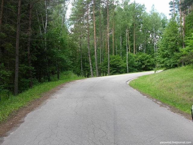 Дорога к парку Вильнюс, Литва