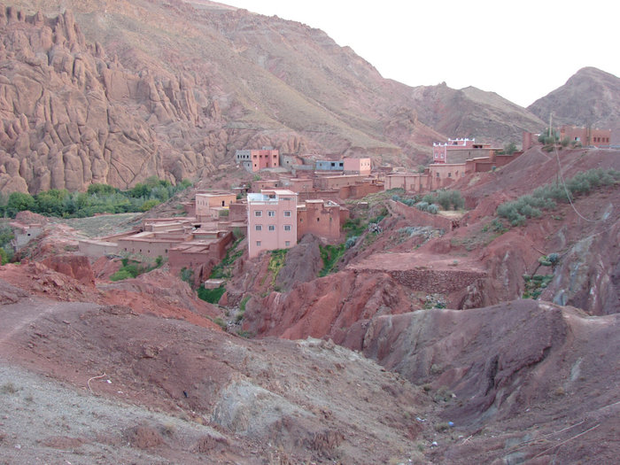 Красная глина Марокко