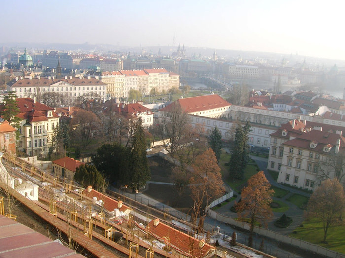 Виды от Пражского града Прага, Чехия
