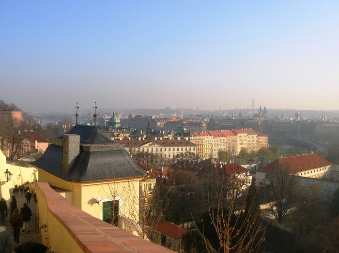 Виды от Пражского града Прага, Чехия