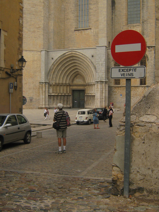 Боковые ворота Собора Жироны Жирона, Испания