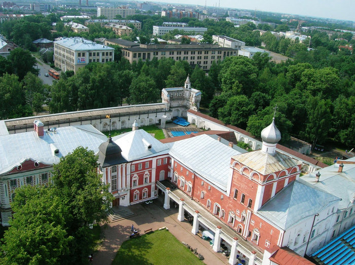 Панорама с Софиевской колокольни Вологда, Россия