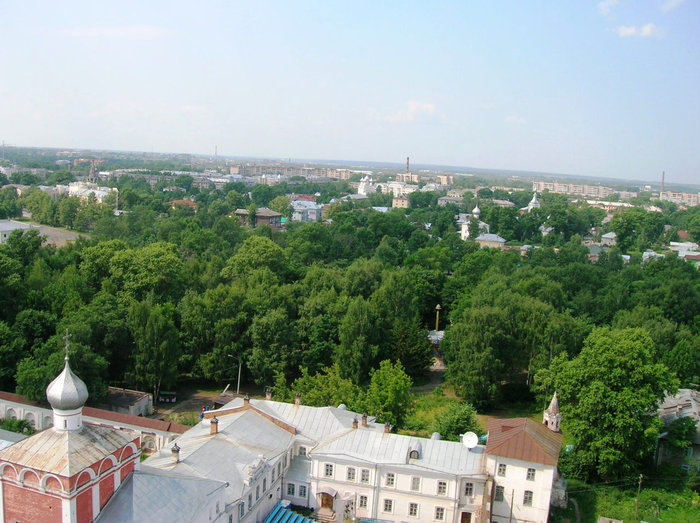 Панорама с Софиевской колокольни Вологда, Россия