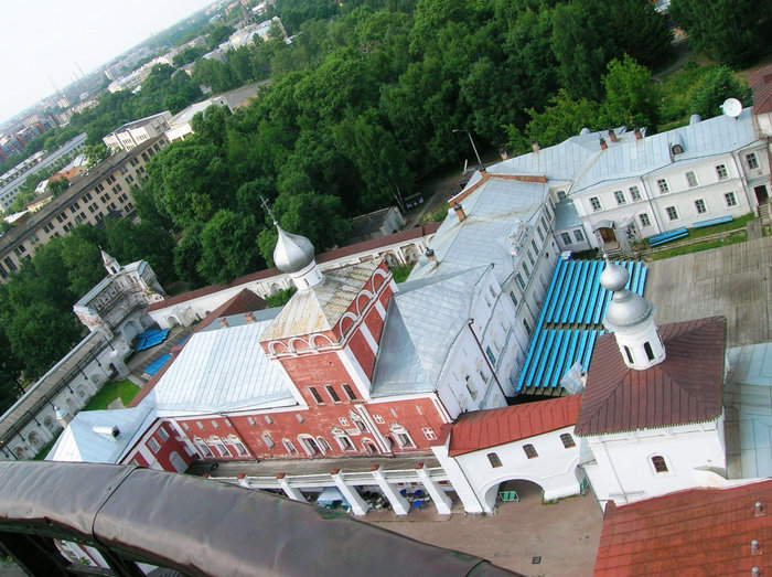 Панорама с Софиевской колокольни Вологда, Россия