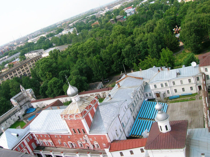 Панорама с Софиевской колокольни Вологда, Россия