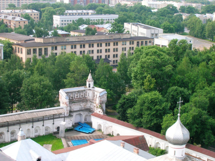 Панорама с Софиевской колокольни Вологда, Россия