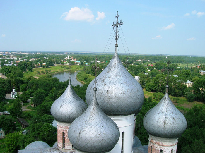 Панорама с Софиевской колокольни Вологда, Россия