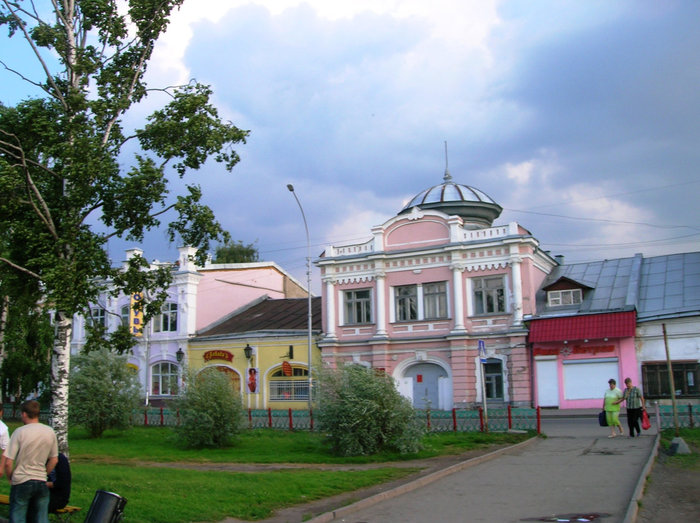 Прогулка по городу Вологда, Россия