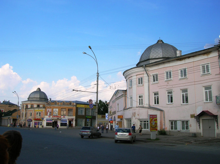 Прогулка по городу Вологда, Россия