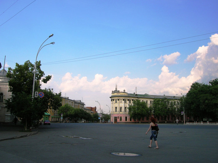 Прогулка по городу Вологда, Россия