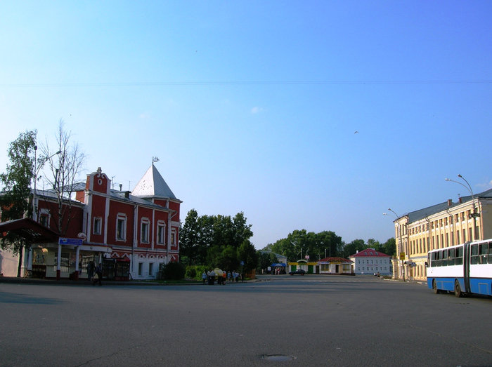 Прогулка по городу Вологда, Россия