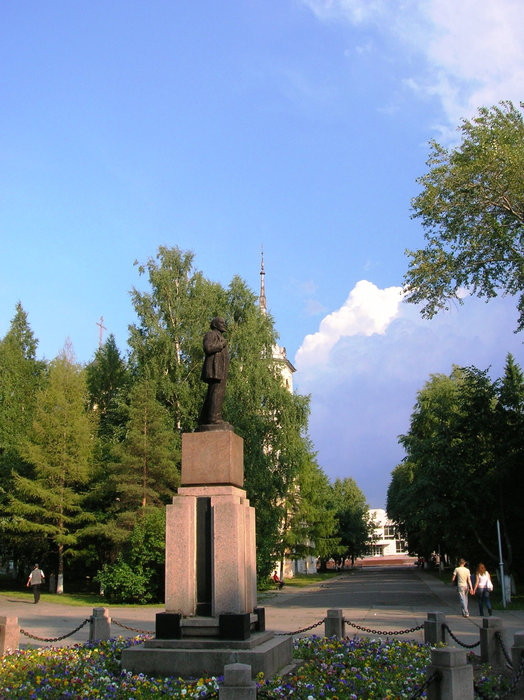 Прогулка по городу Вологда, Россия