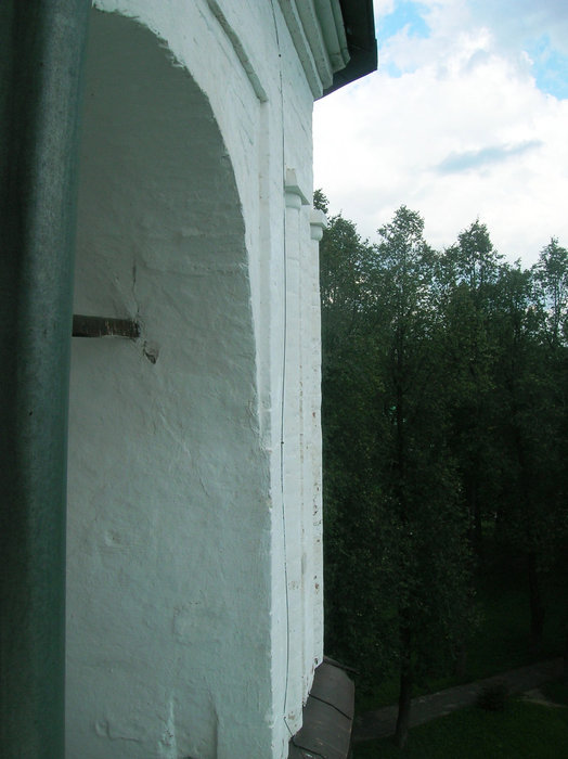 Вид на кремль с колокольни Александров, Россия