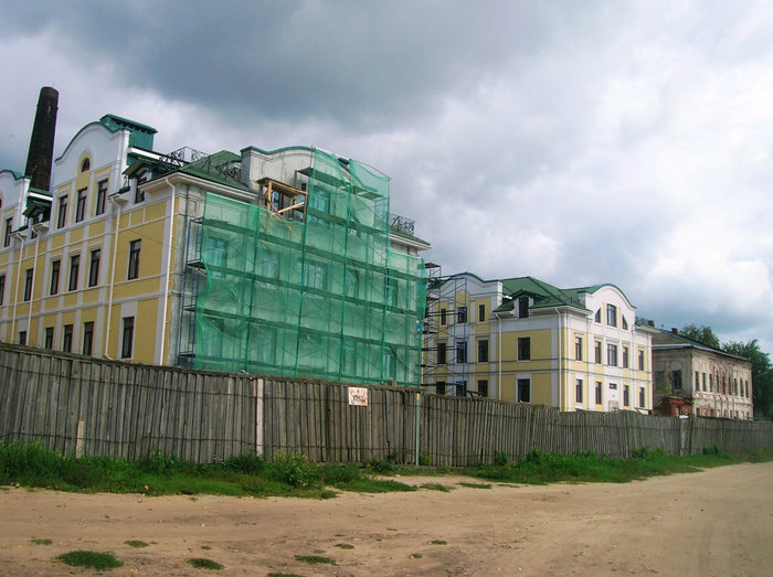 Вдоль берега Волги Кострома, Россия