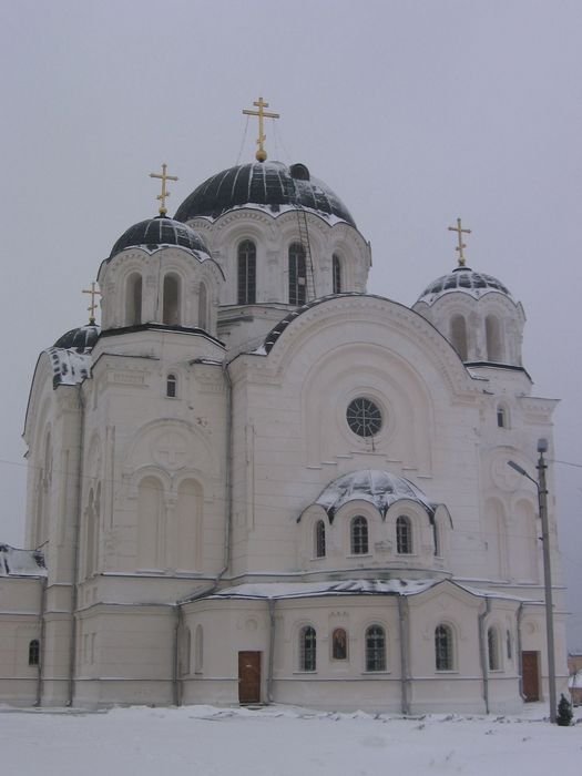 Крестовоздвиженский собор в монастыре! Полоцк, Беларусь