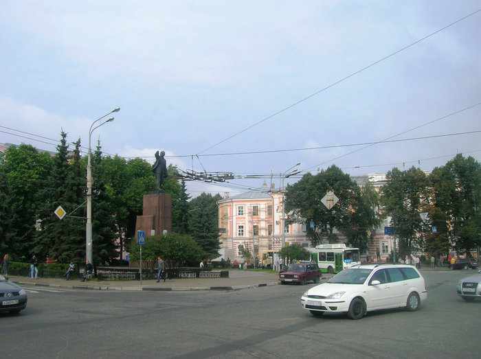 Красная площадь Ярославль, Россия