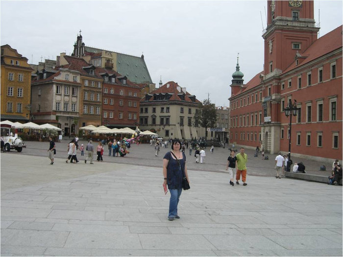 На Замковой площади Варшава, Польша