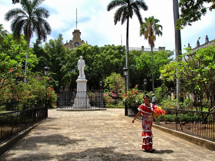 цветочница, г.Гавана Куба