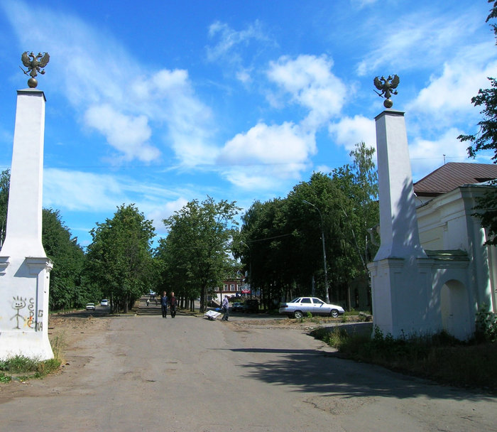 Первое знакомство с городом Кострома, Россия