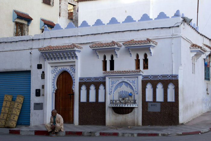 На улице Чефчауэна Шефшауэн, Марокко
