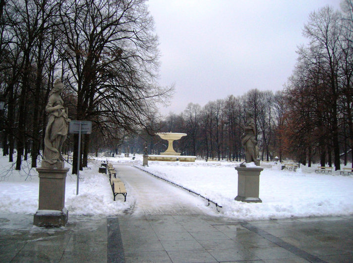 Прогулка по городу Варшава, Польша