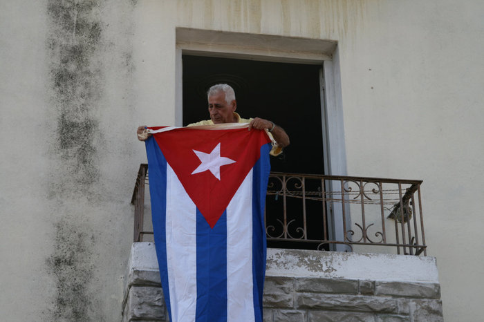 Это мы снимали репортаж про день независимости Кубы). 
Он у них 1 января! ) Куба