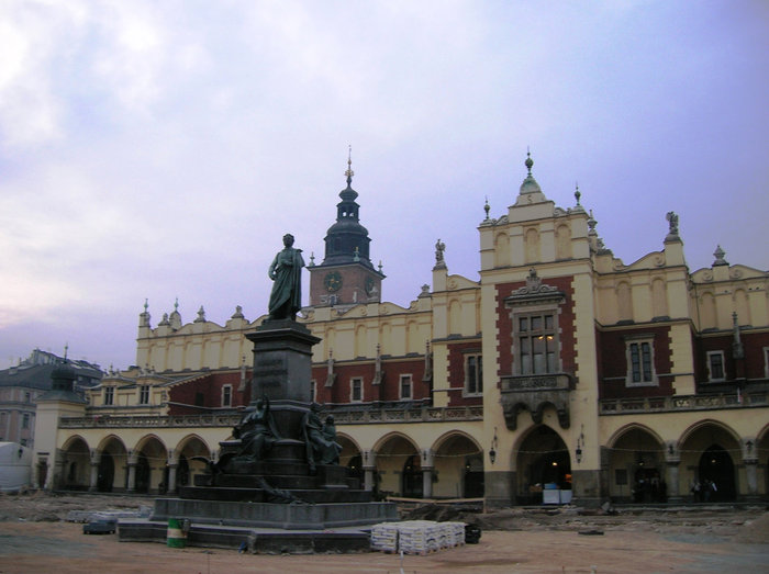 Площадь Главный рынок Краков, Польша