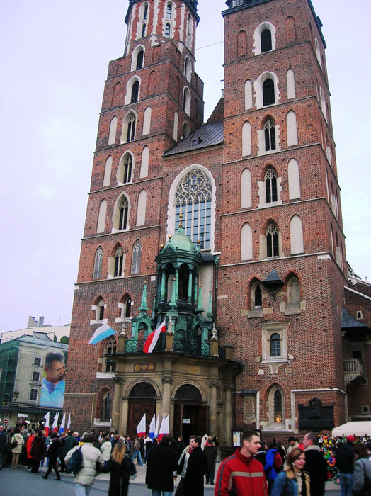 Площадь Главный рынок Краков, Польша