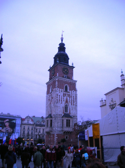 Площадь Главный рынок Краков, Польша