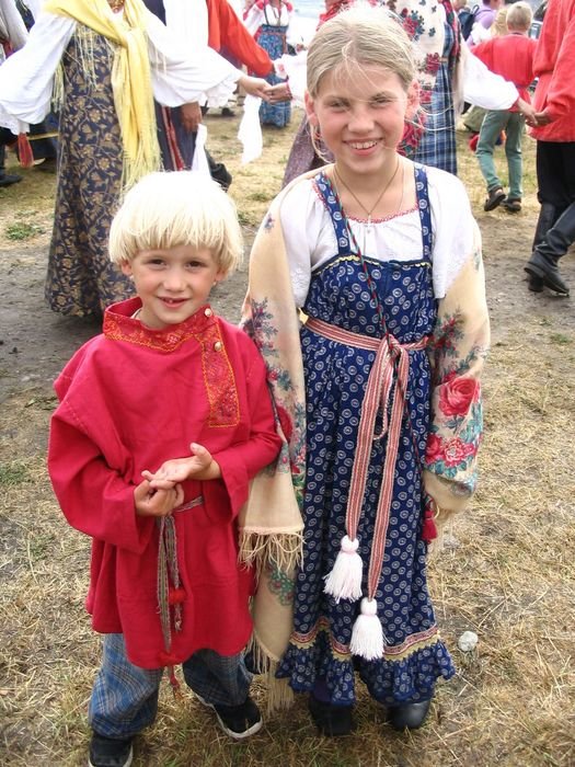 Детишки там были очаровательные... Соловецкие острова, Россия