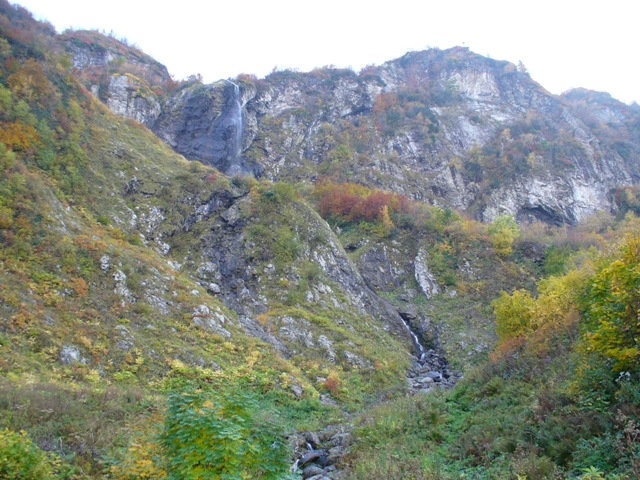 Один из высочайших водопадов Сочи Сочи, Россия