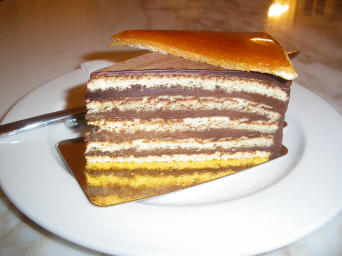Dobostorta - торт Добош Венгрия