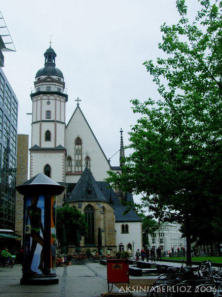 Церковь Св. Фомы Лейпциг, Германия