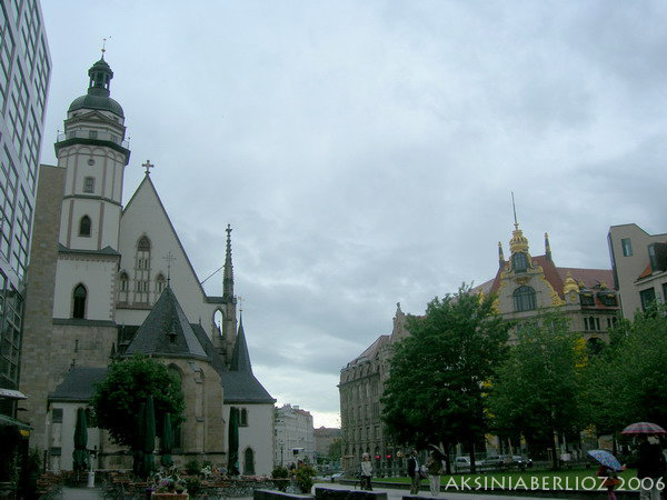 Церковь Св. Фомы Лейпциг, Германия