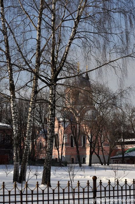 Решетки, столбики, нарядные гробницы... Москва, Россия