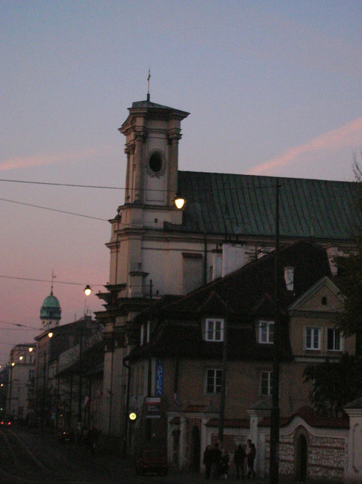 Прогулка по городу Краков, Польша