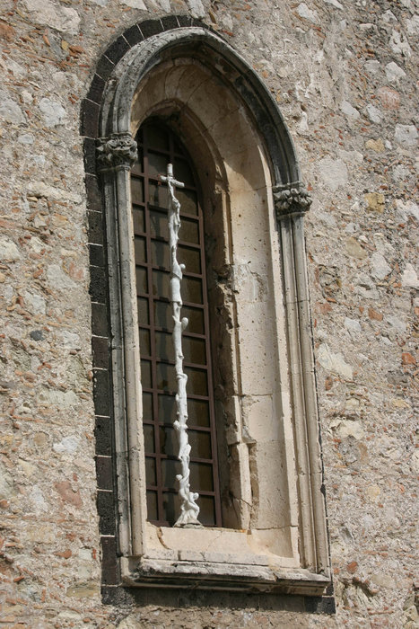 Собор, окно Таормина, Италия